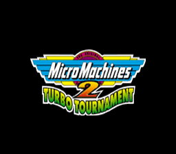 Micro Machines 2 - Turbo Tournament Title Screen